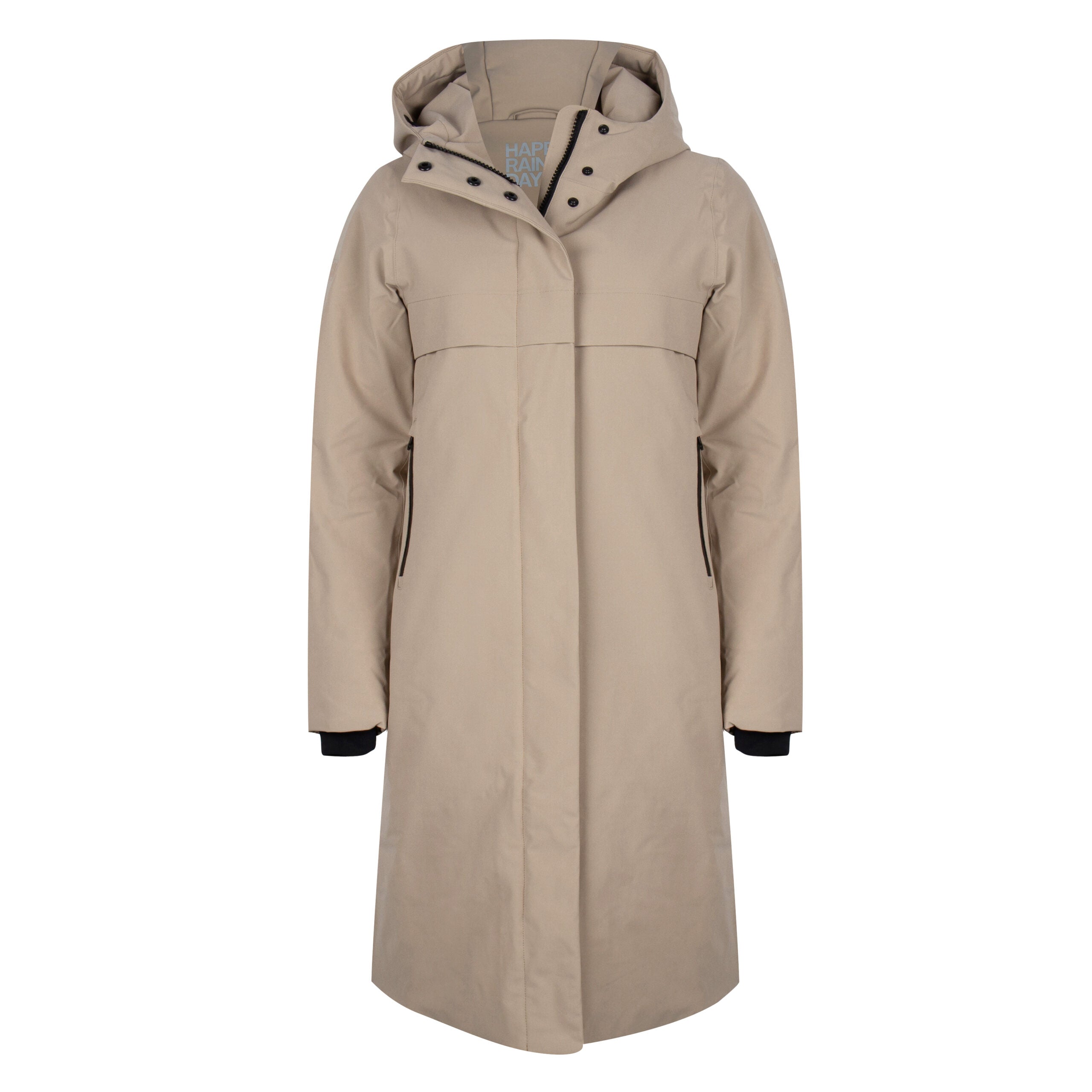 Winterjas Boston beige product happy rainy days