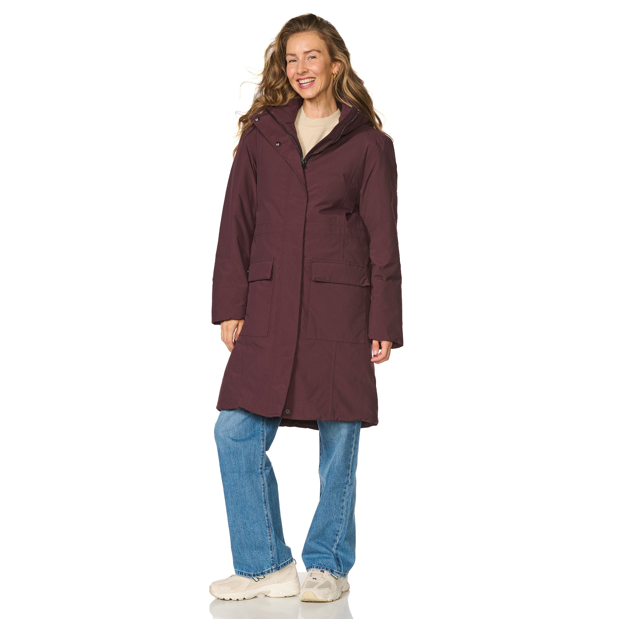 Winterparka Aspen burgandy Happy Rainy Days 