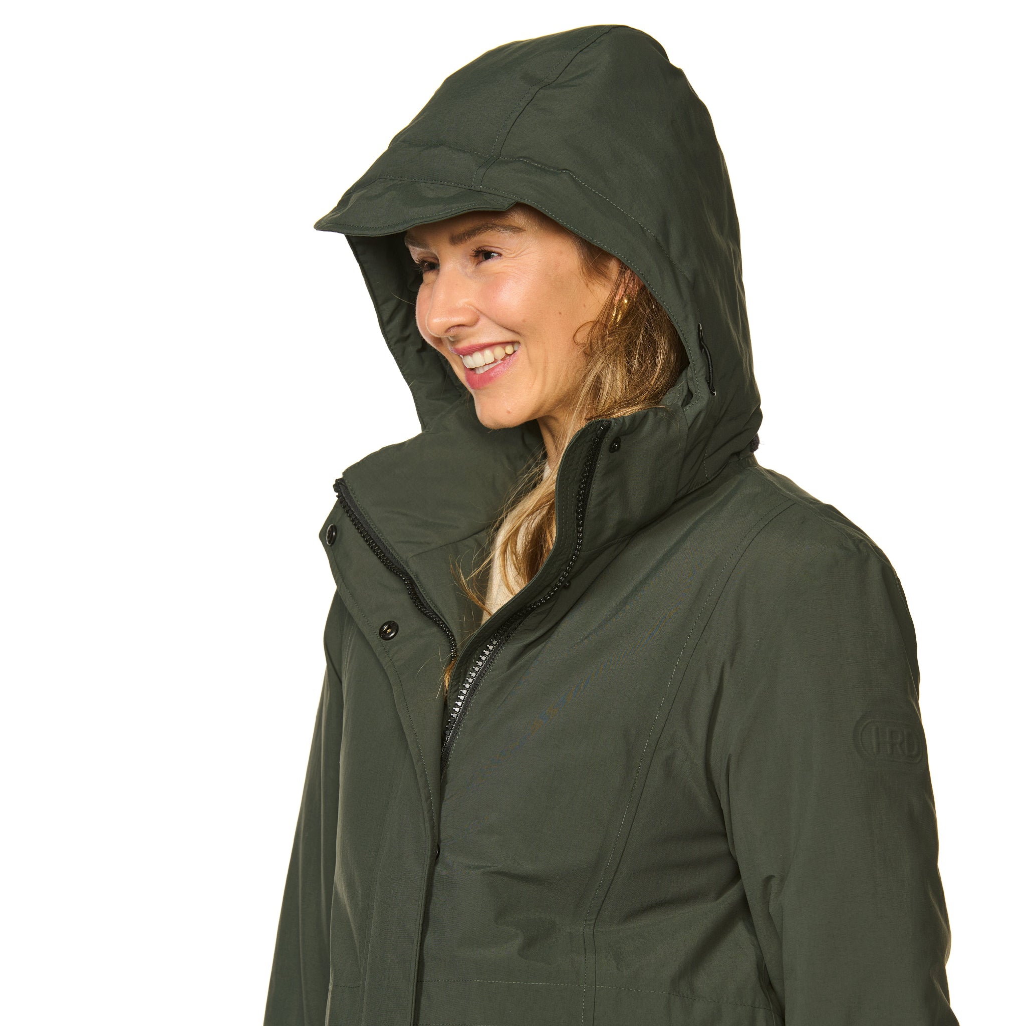 Winterparka Aspen donkergroen Happy Rainy Days