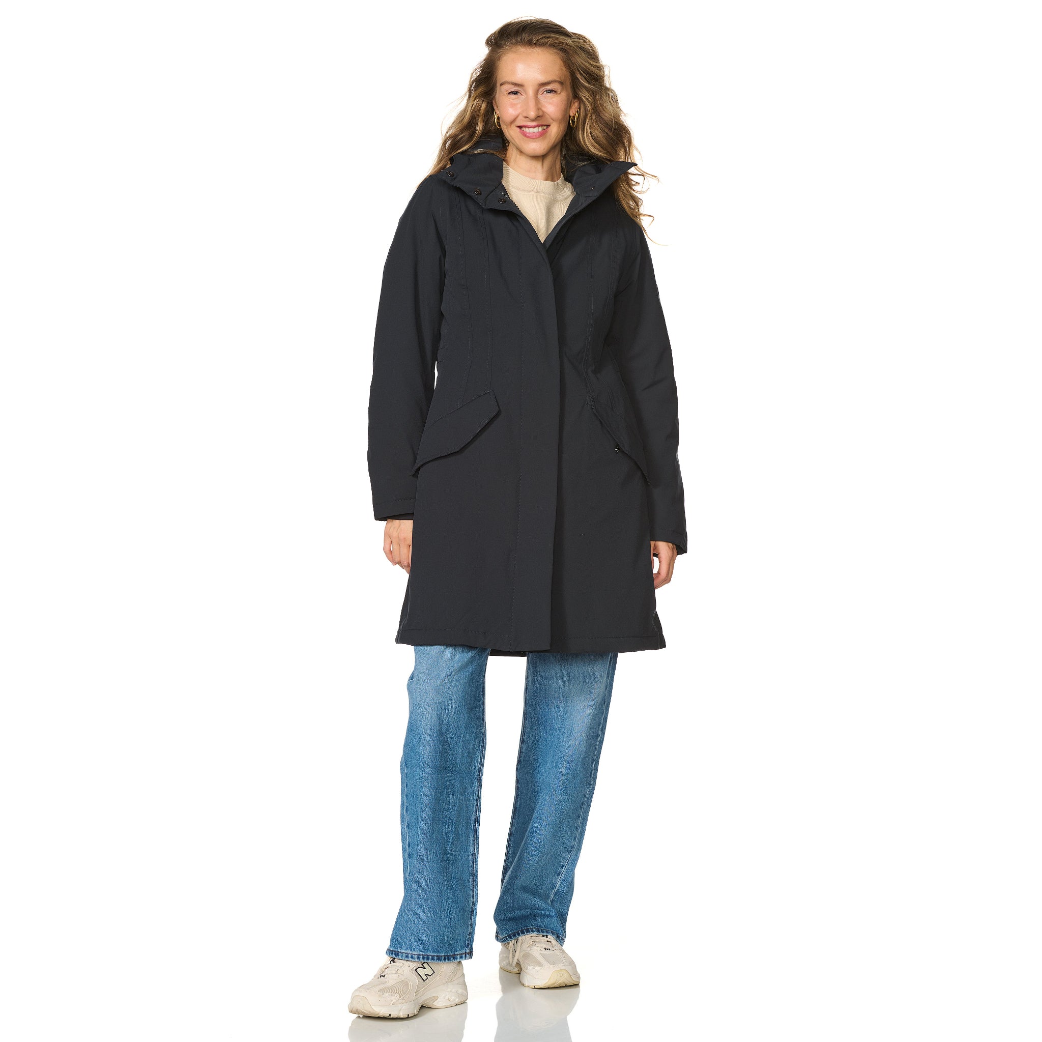 Winterjas Orlando Blue Graphite Happy Rainy Days 