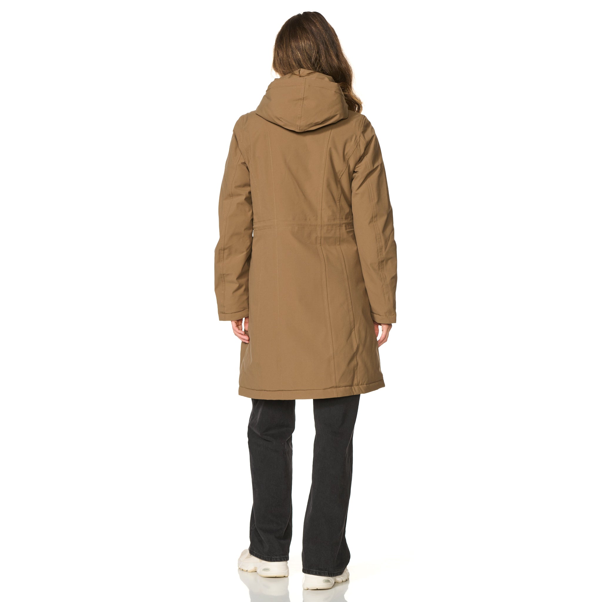 Winterjas Orlando Taupe Happy Rainy Days 